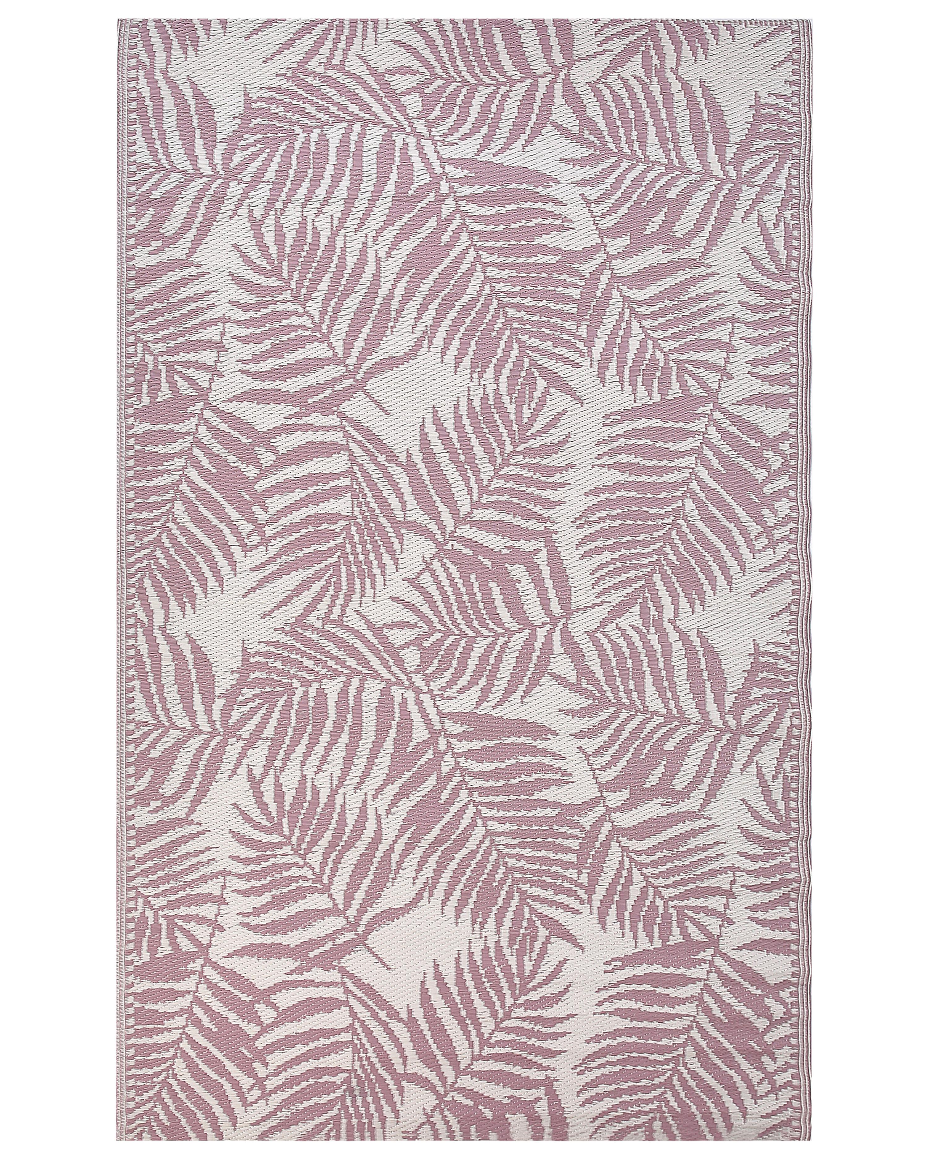 Tuintapijt KOTA Roze 120 x 180 cm dubbelzijdig