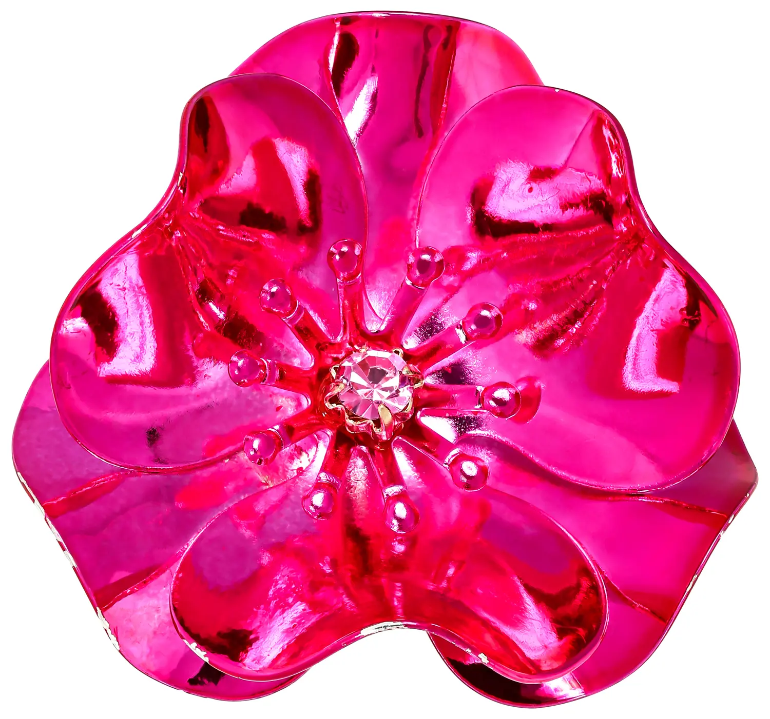 Ring - Metallic Flower