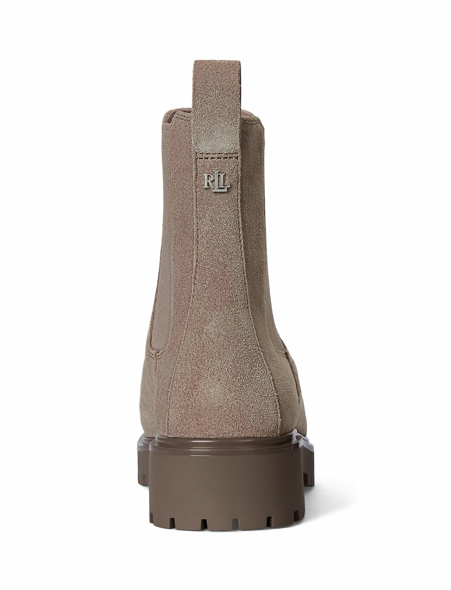 LAUREN RALPH LAUREN<br>Botas Chelsea em camurça Allyson