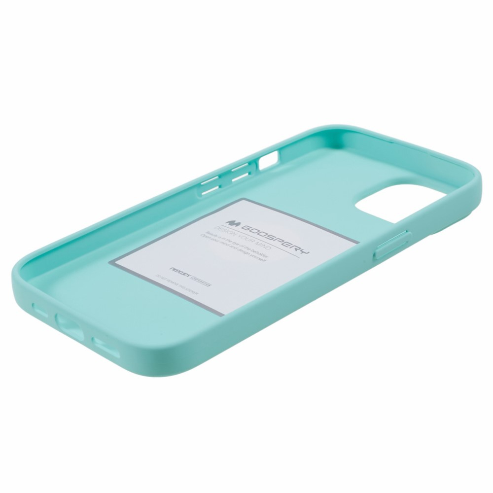 Mercury Goospery - iPhone 15 Gummi Case Hülle - Türkis (Matt)