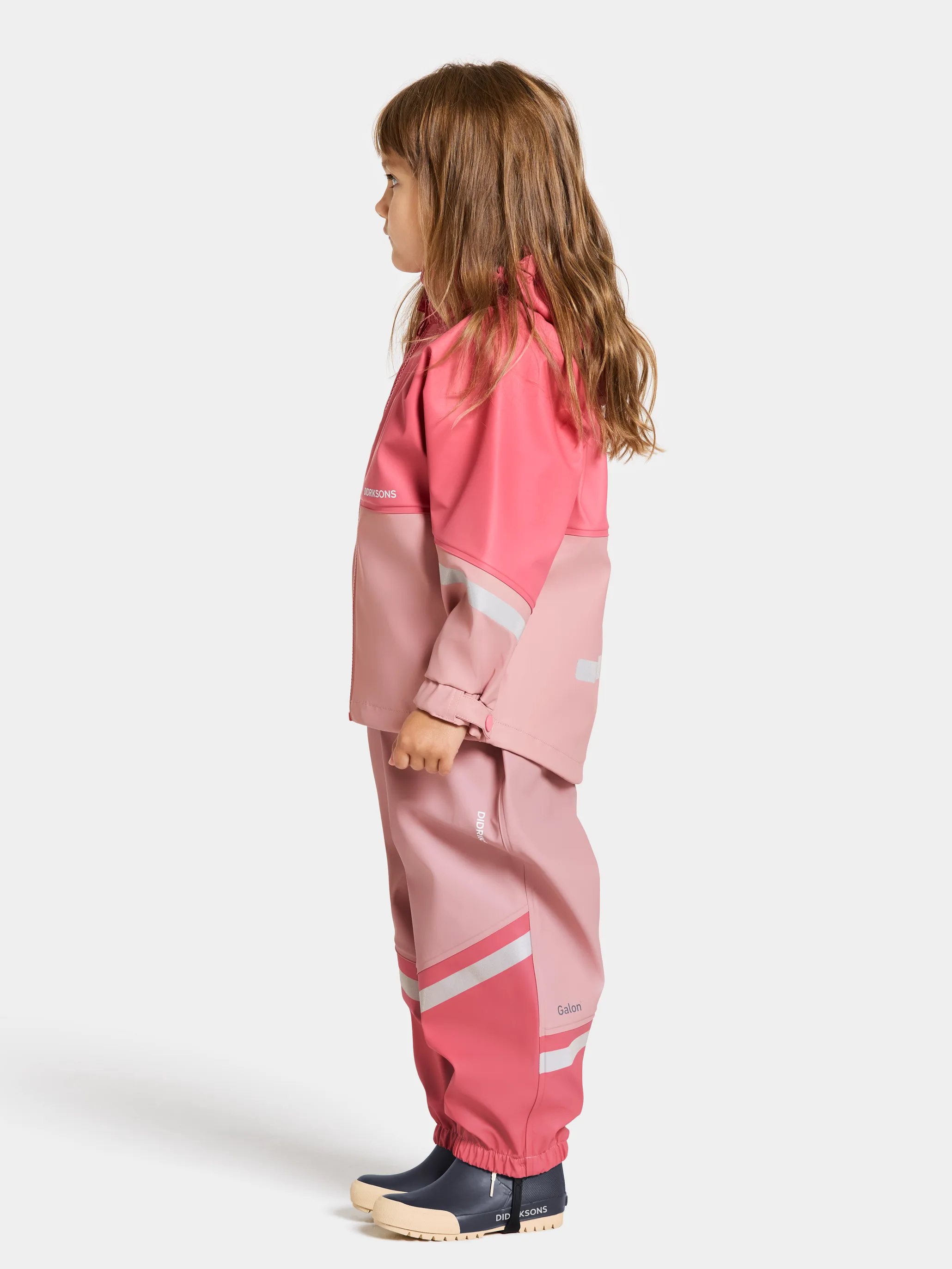 Didriksons Kids' Waterman Set 11 Soft Pink