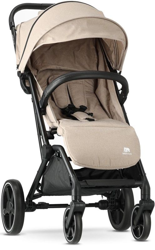 Deryan - Luxe XP Buggy XL - Compact Lichtgewicht - Nougat