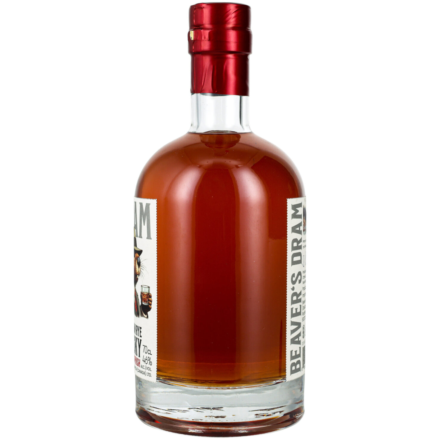 Beaver`s Dram Canadian Rye Whisky -70cl