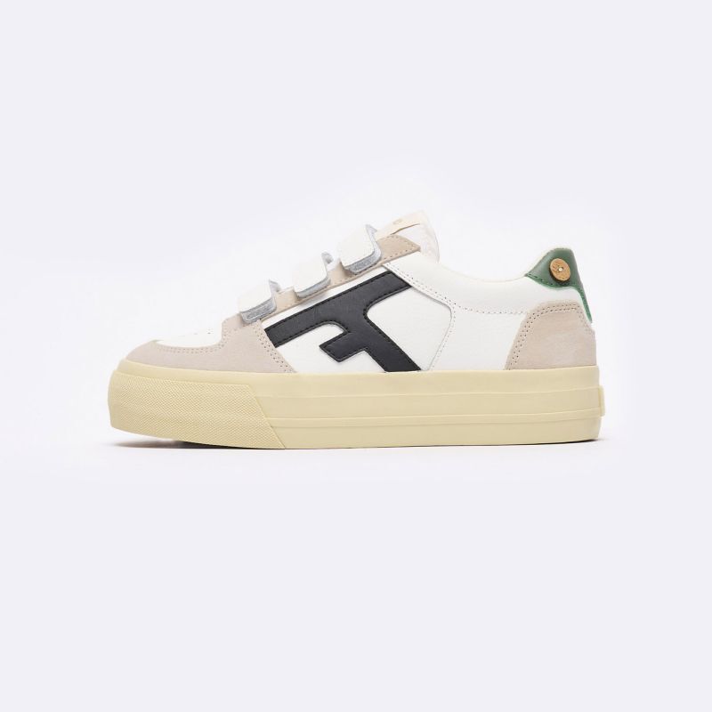 Walnut Platform Velcro - Chaussures lifestyle femme