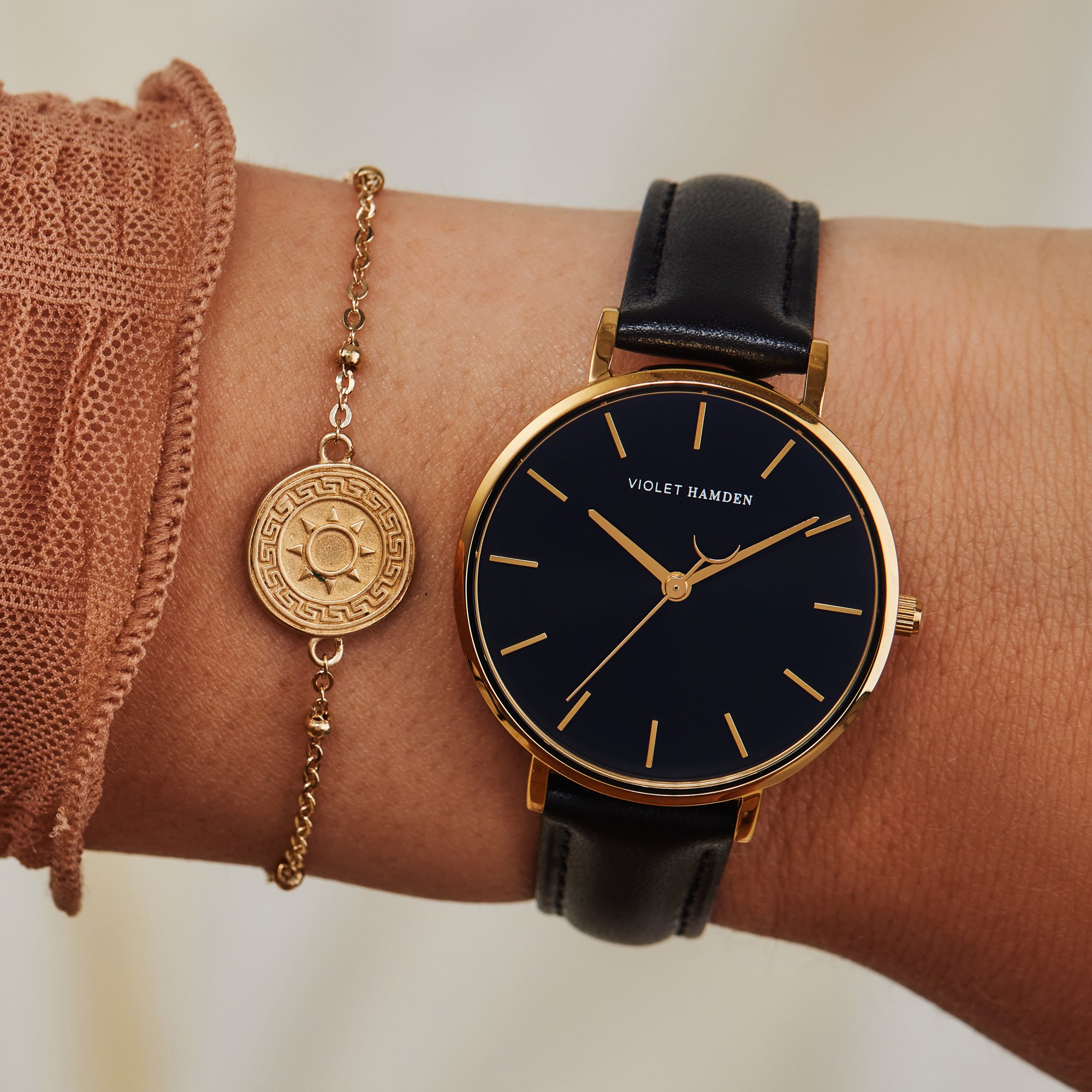 horloge Violet Hamden Violet Hamden Goud