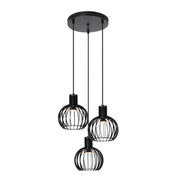 Lucide hanglamp Mikaela zwart