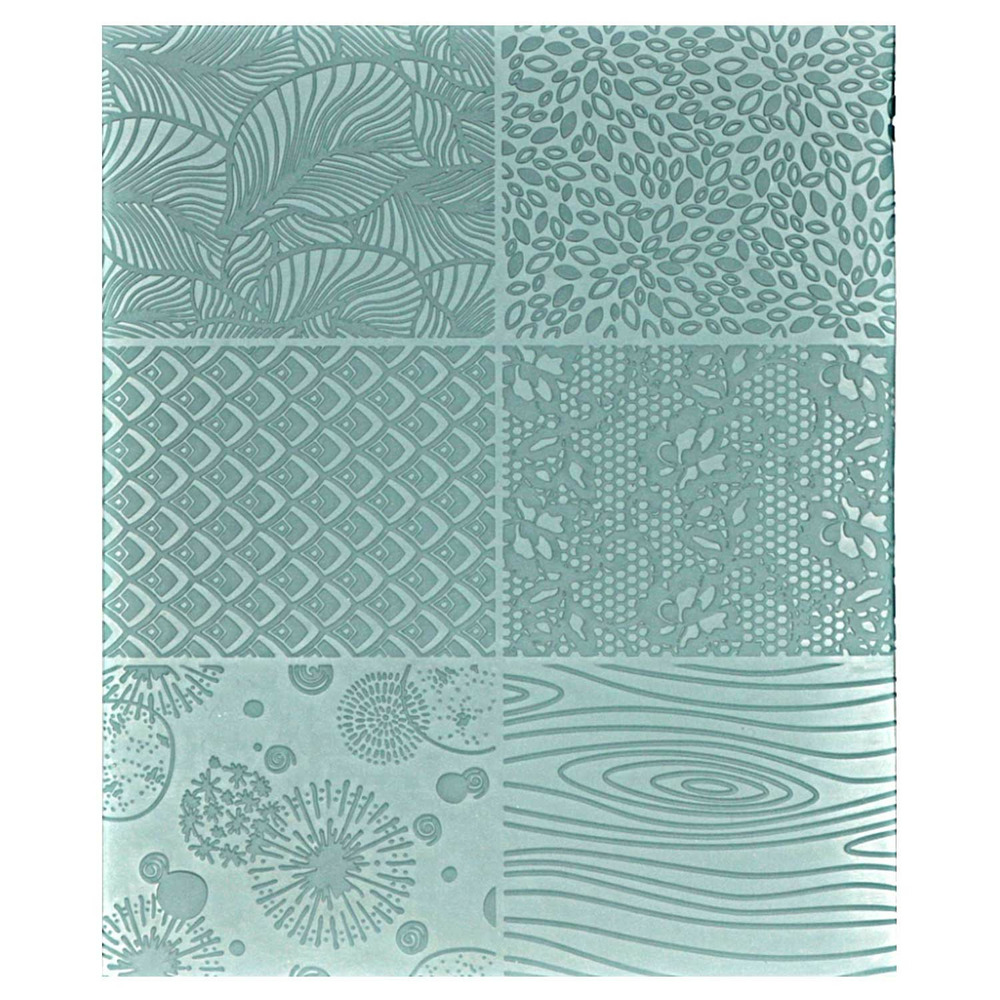 2 feuilles de texture sculpey - nature