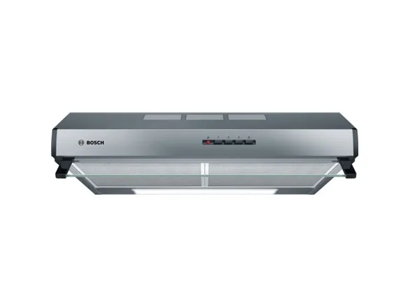 Bosch Serie | 4 DUL63CC50 - Hætte - standard - bredde: 60 cm - dybde: 48.2 cm - udtrækning og recirkulation (-) - rustfrit stål