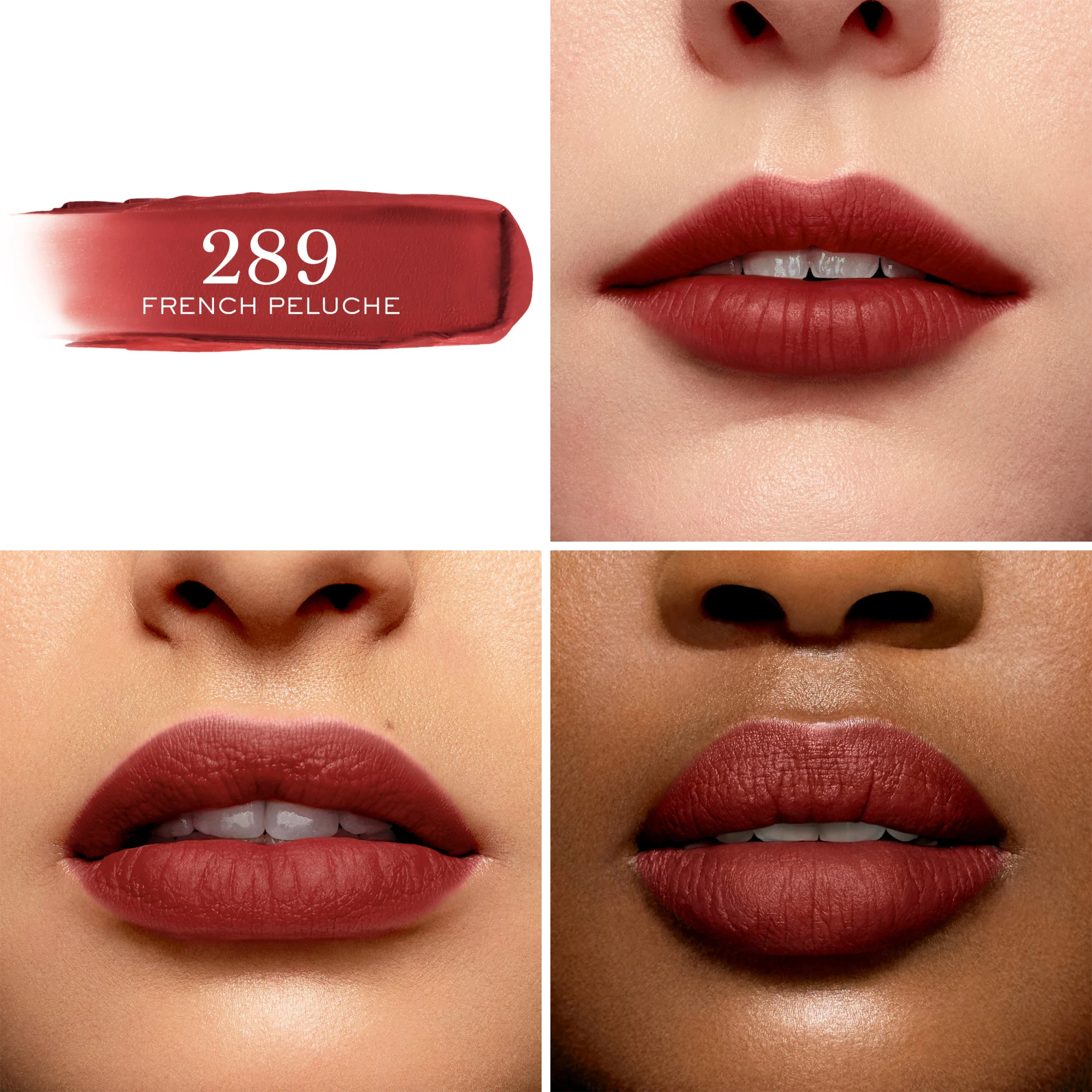 L'ABSOLU ROUGE INTIMATTE recharge |- French Peluche