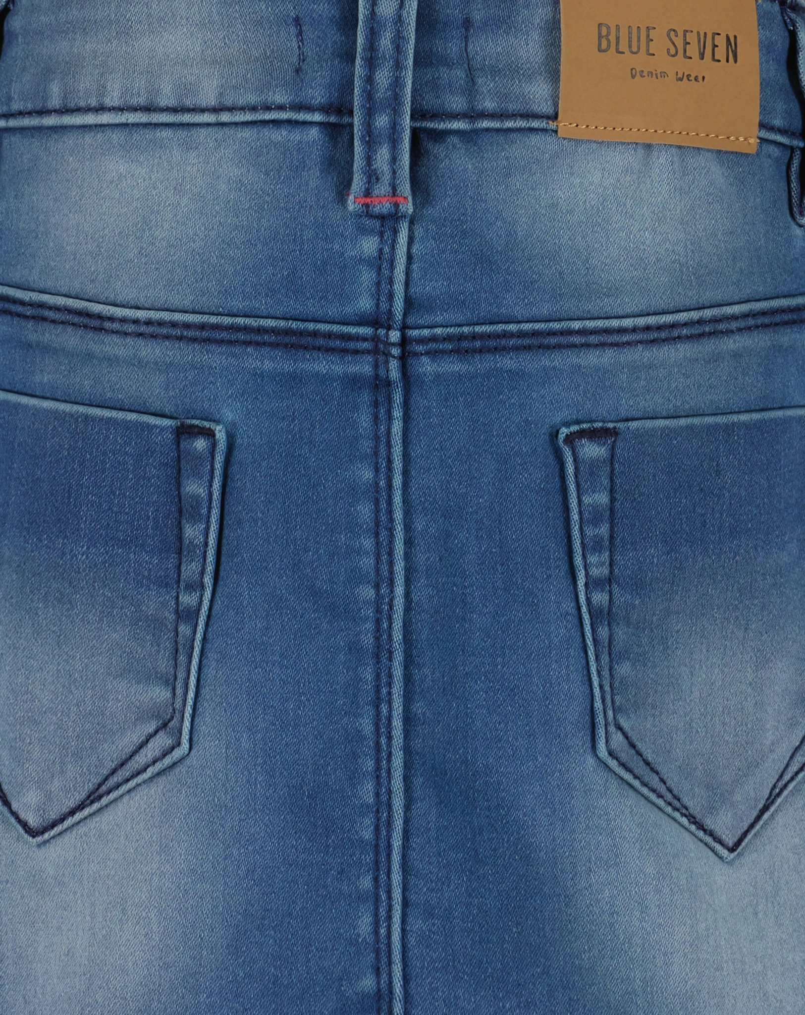 Jeansrock THREE STARS in dunkelblau