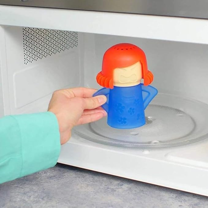 Mikrowellen Dampf Reiniger Backofen Essig Putzer - Angry Mama