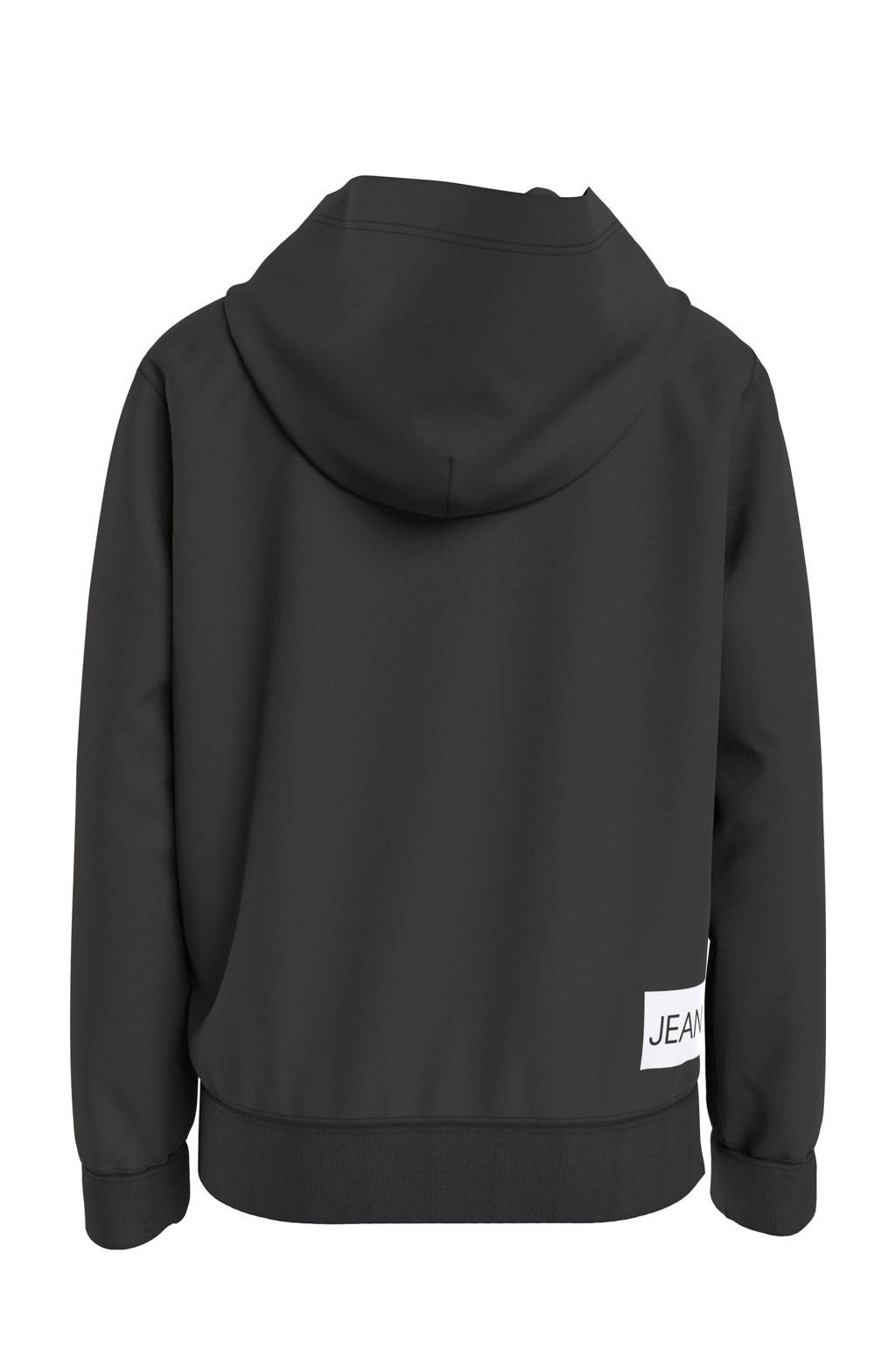 Calvin Klein hoodie met logo zwart/wit