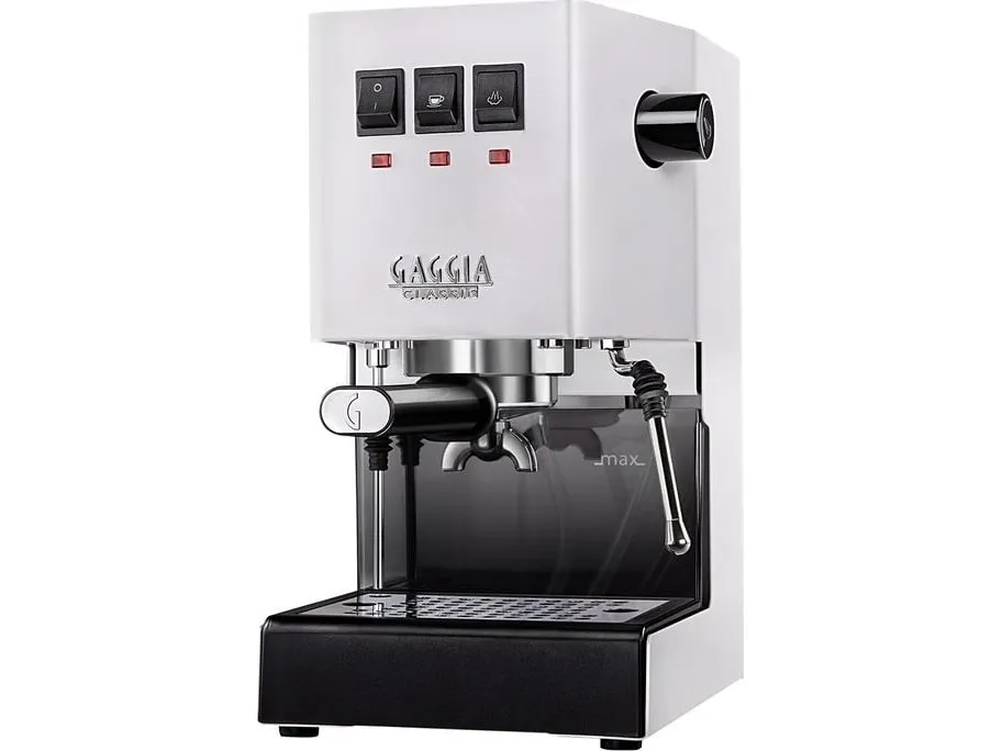 Gaggia Classic E24 Color Vibes RI9481/13 - Kaffemaskine med mælkeskummer - 15 bar - polar white