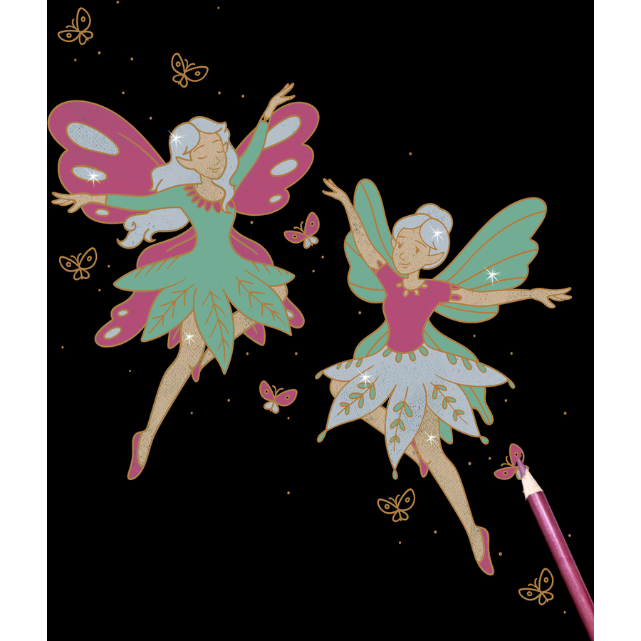 Coppenrath Metallic-Malen Fantasy (m. Metallic-Buntstiften) - 100% s.g.