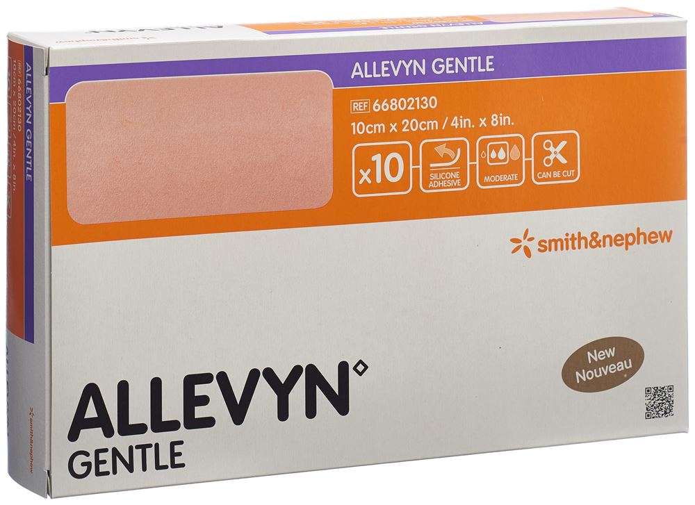 ALLEVYN Wundverband 10x20cm 10 Stk