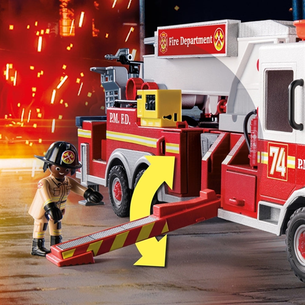 Køb Playmobil® City Action - Brandbil: US Tower Stige