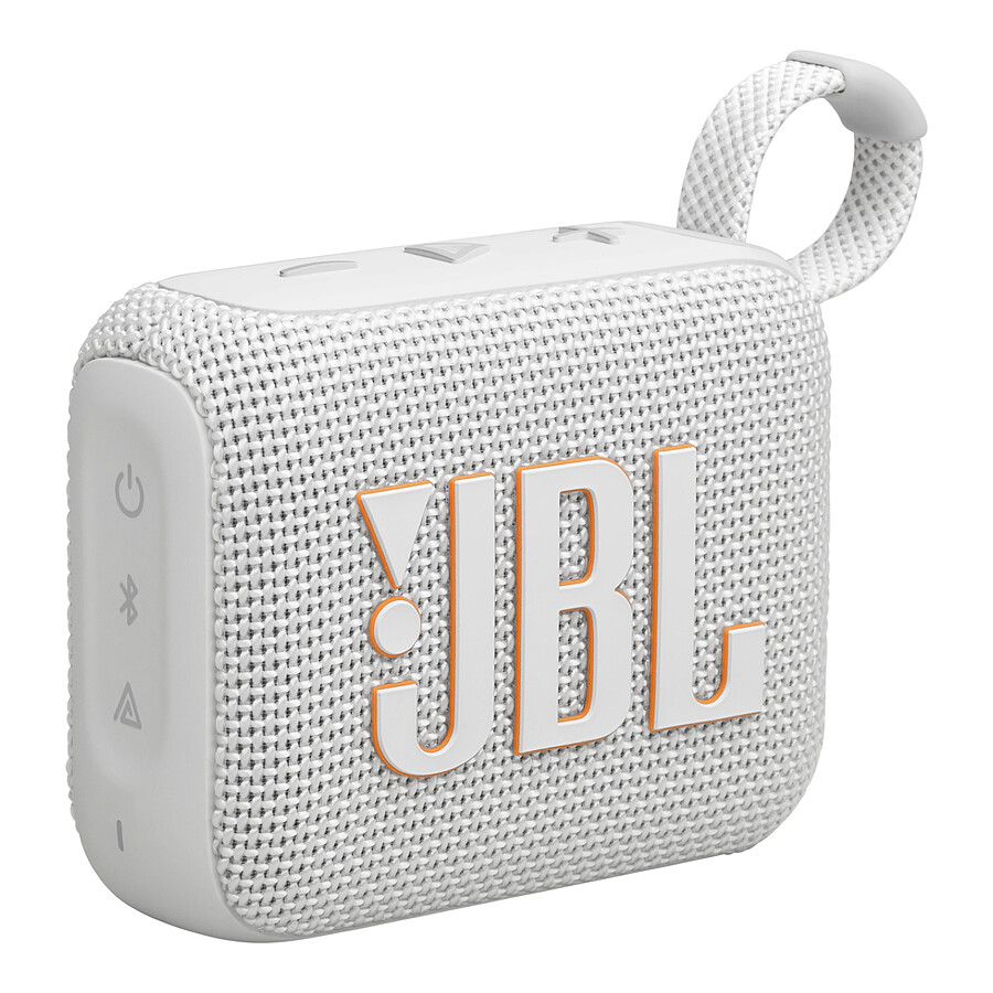 JBL GO 4 Blanc - Enceinte portable