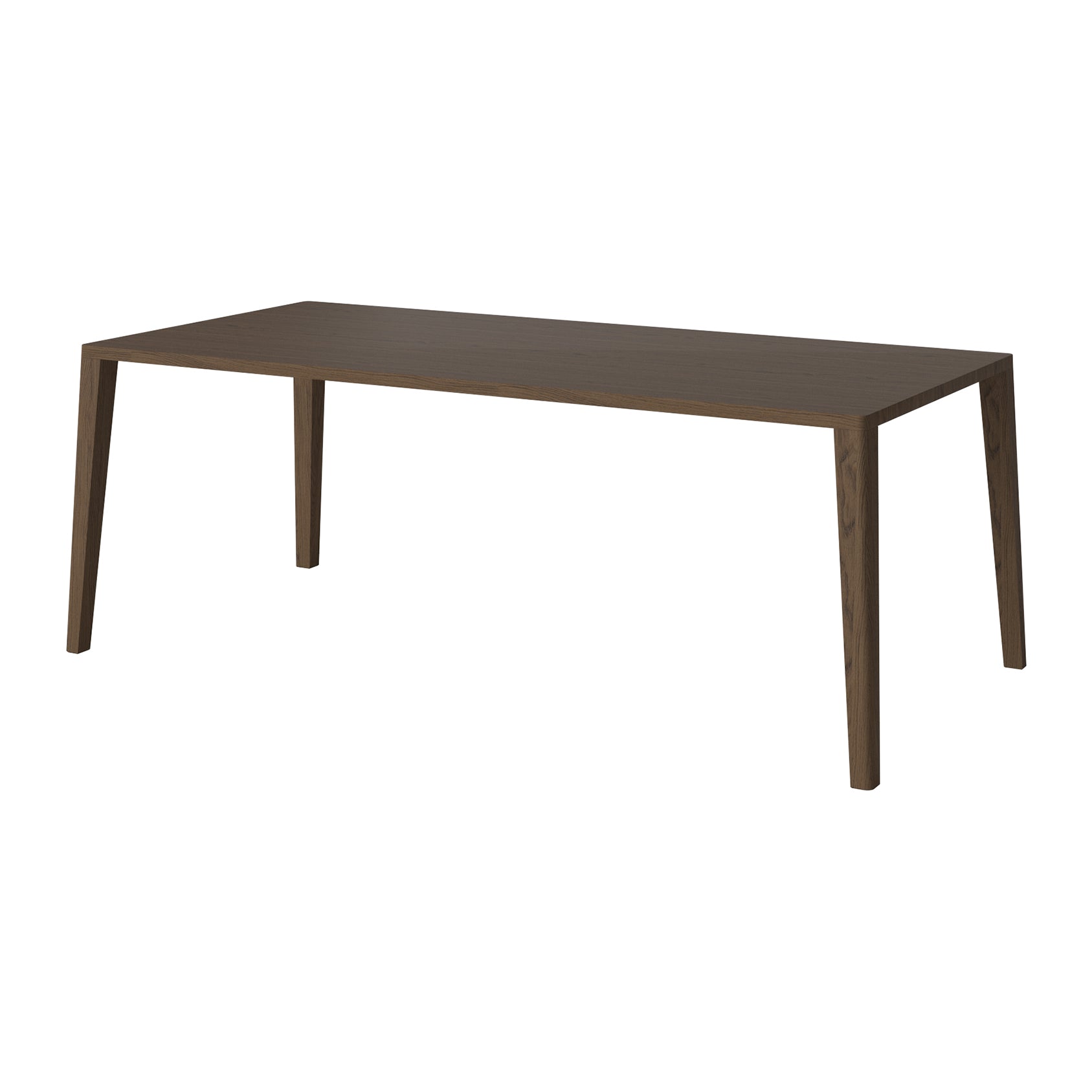 Bolia Graceful Eettafel - B 200 cm - Donker Geolied Eiken