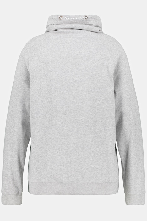Bellieva-Sweatshirt, elastische Seitennähte, Langarm