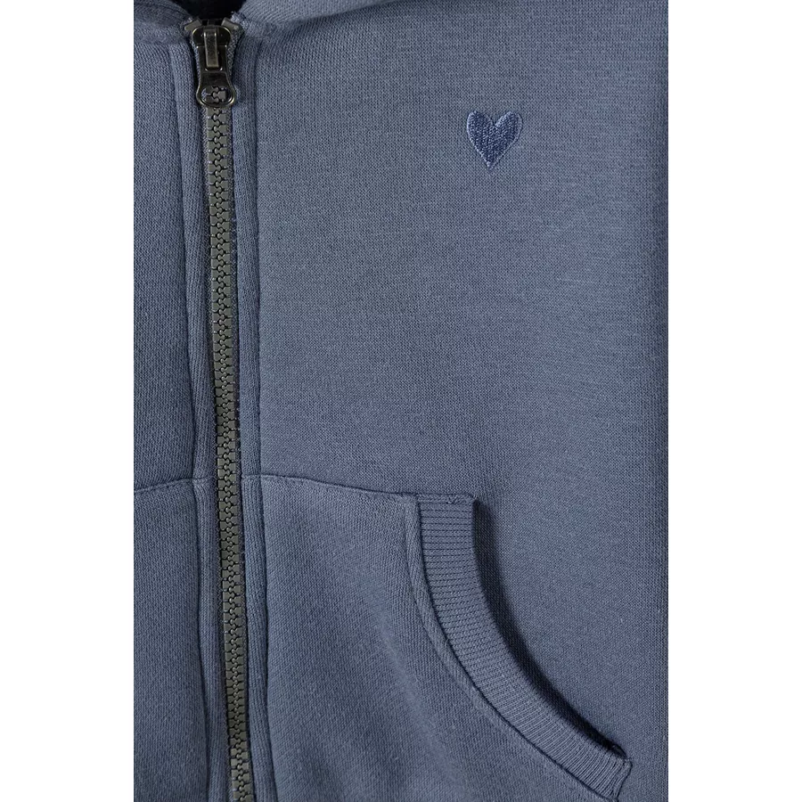 MINOTI Sweatjacke Blaugrau