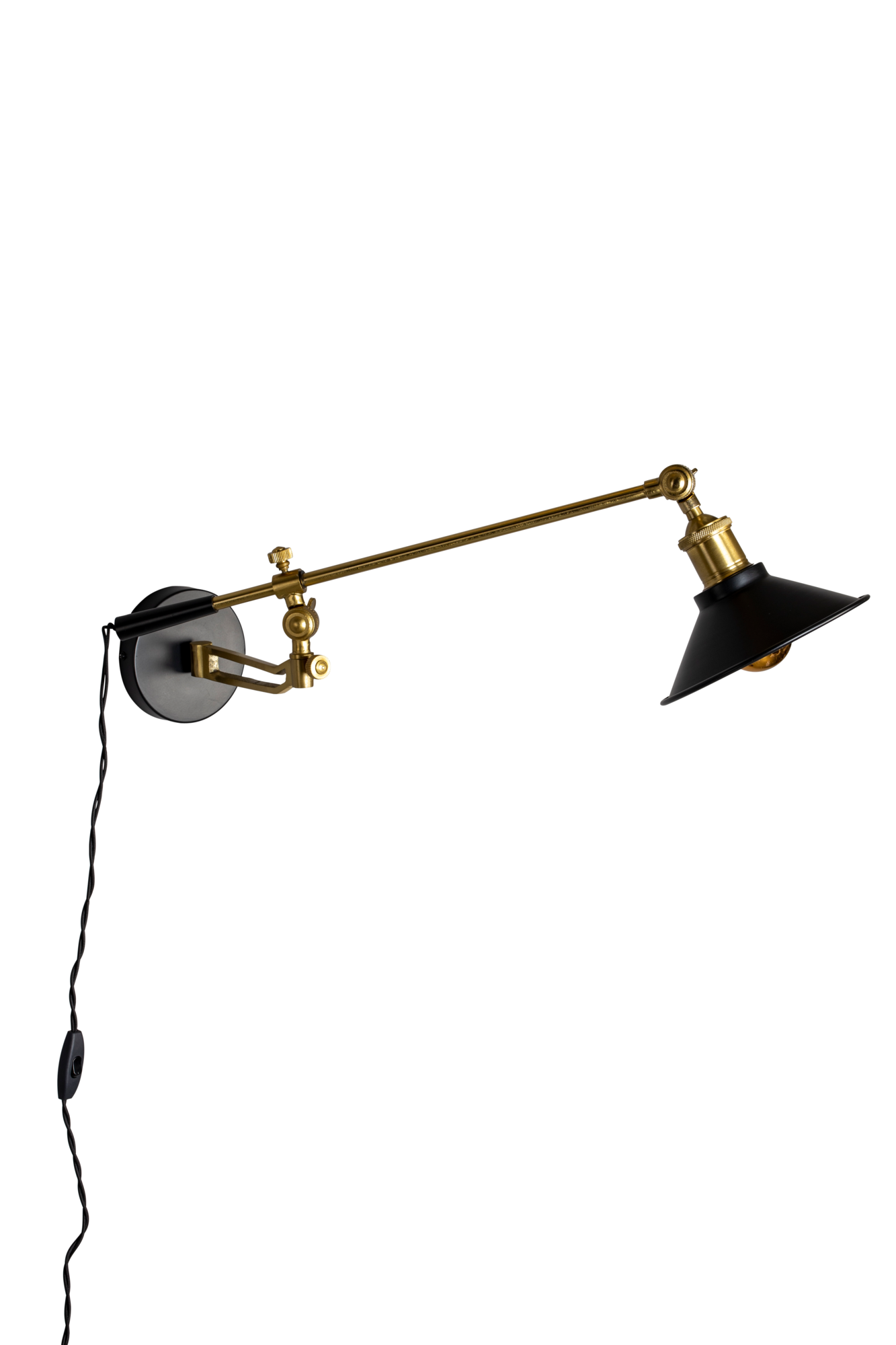 Dutchbone wandlamp Penelope Dutchbone Penelope Wandlamp Zwart