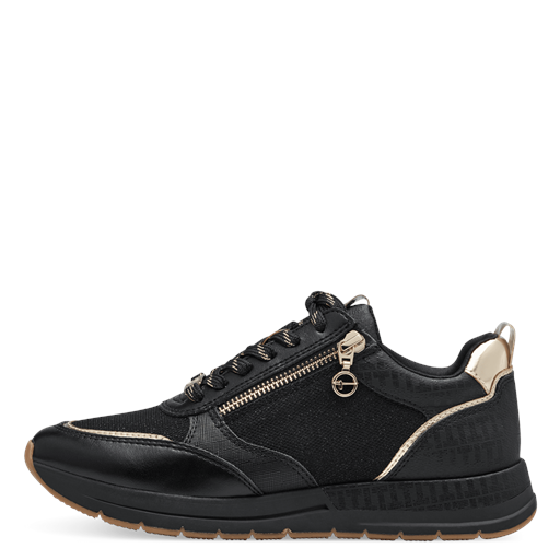 Tamaris Sneakers, Black Comb, 38