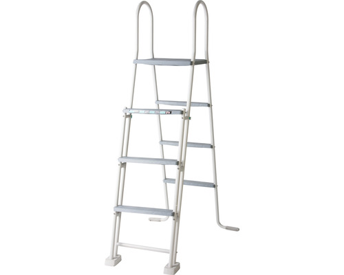 Opzetzwembadset van staalwand Gre rond Ø 320x122 cm incl. zandfiltersysteem, skimmer, ladder & filterzand wit