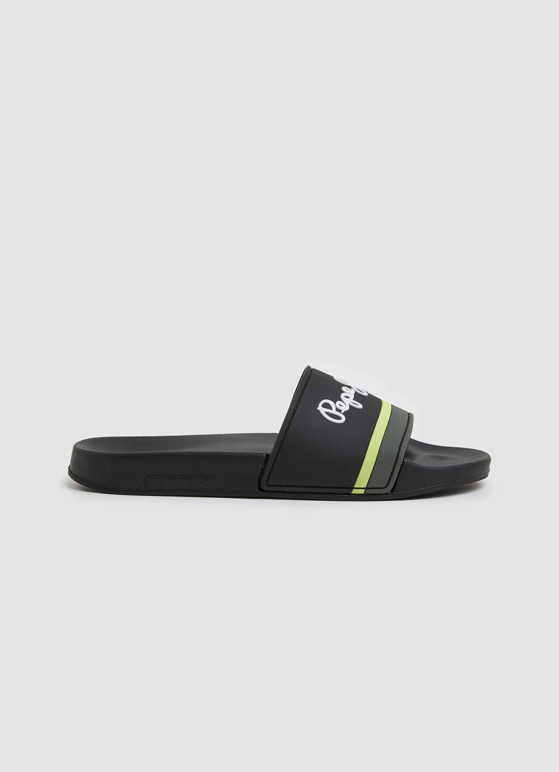 Chinelo de praia Portobello Slider - preto
