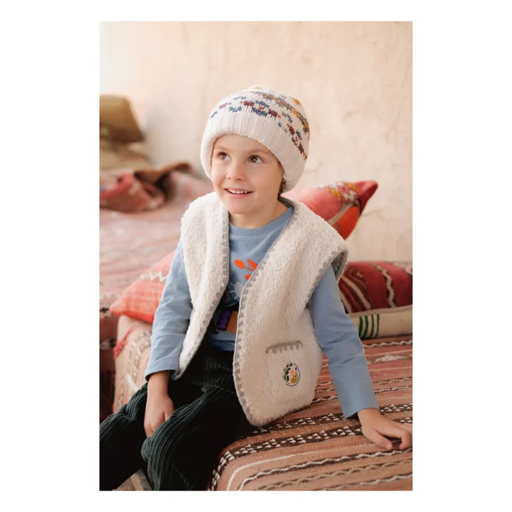 Louise Misha Gilet Réversible Adel | Ecru
