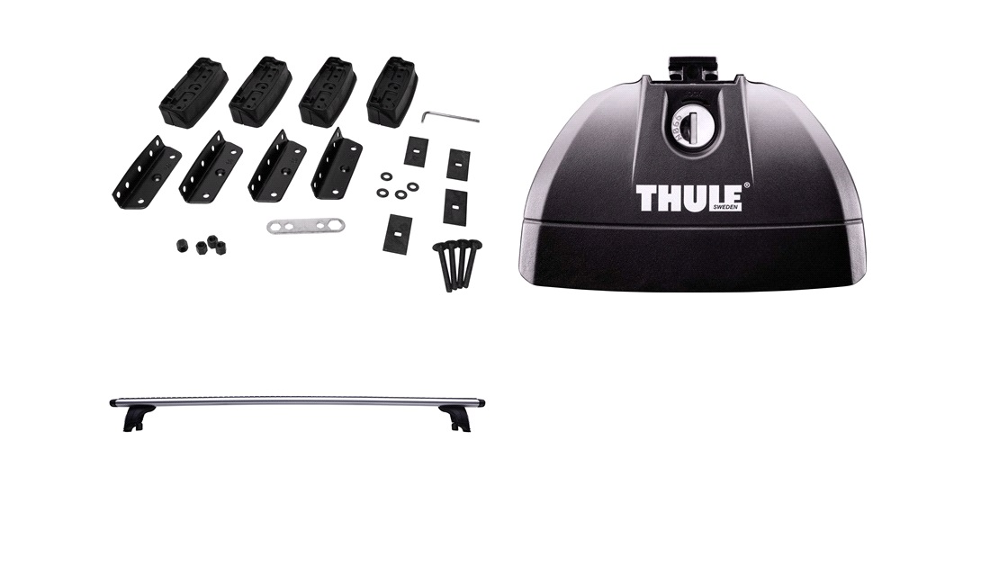Tagbøjler, Thule WingBar EVO Grå