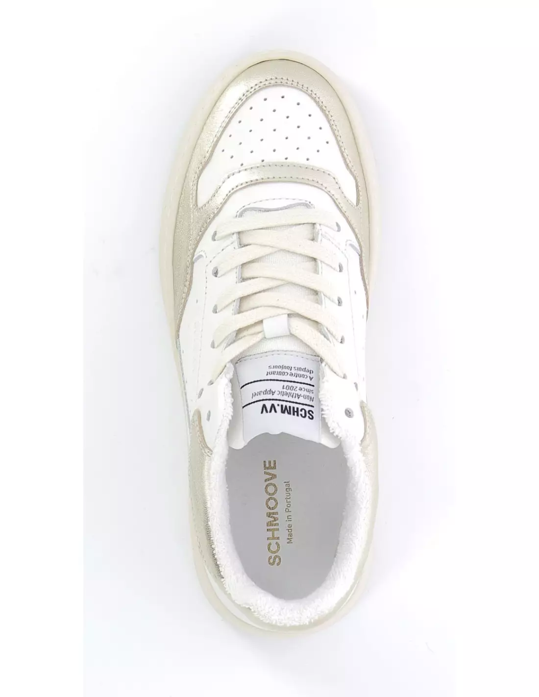 SCHMOOVE SMATCH NEW TRAINER - Baskets GALAXYWHITECHAMPAGNE