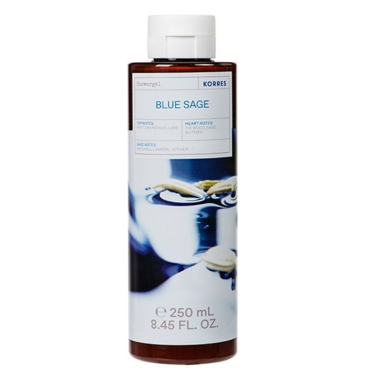 Gel douche Sauge Bleue 250ml Korres