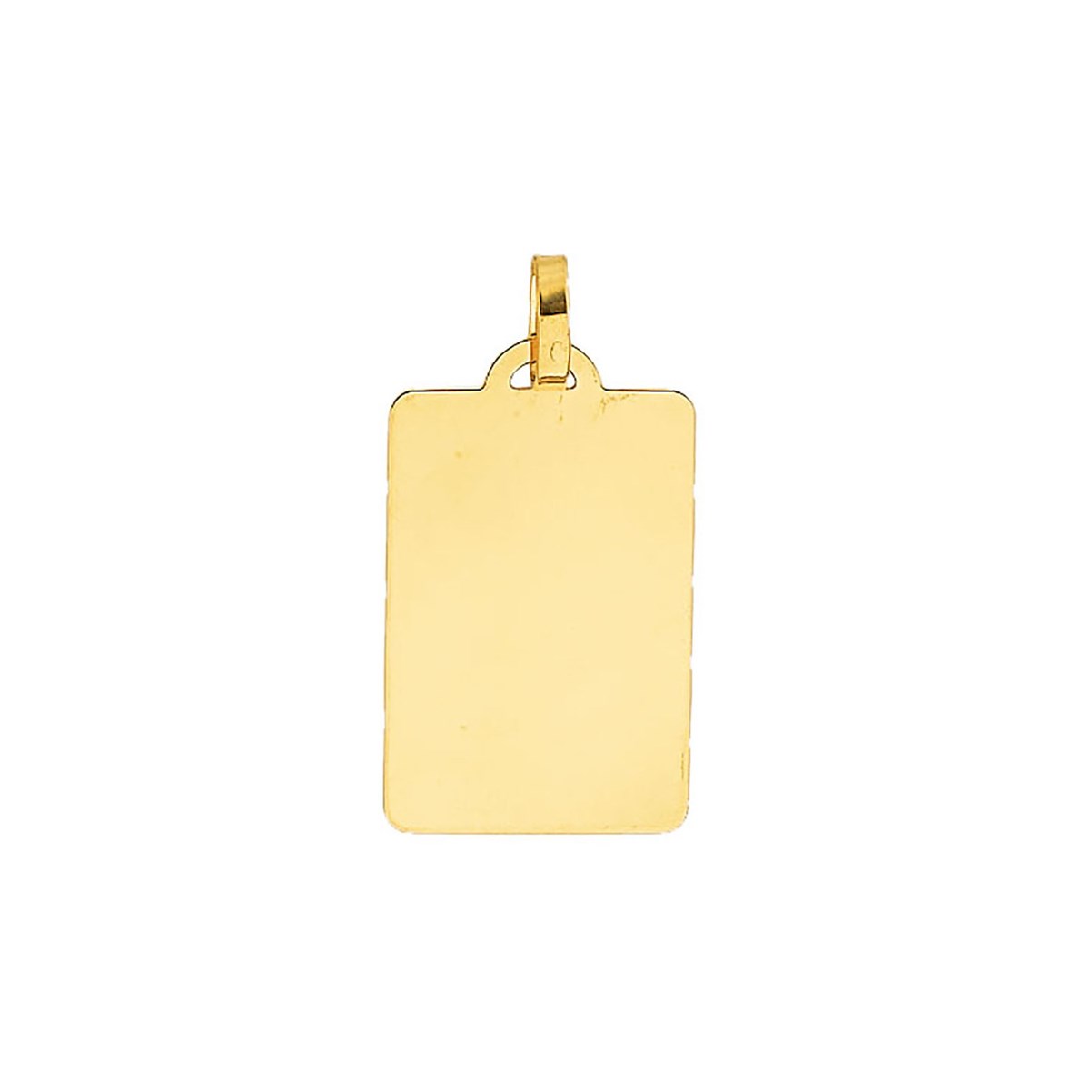 Plaque Brillaxis or jaune 18 carats