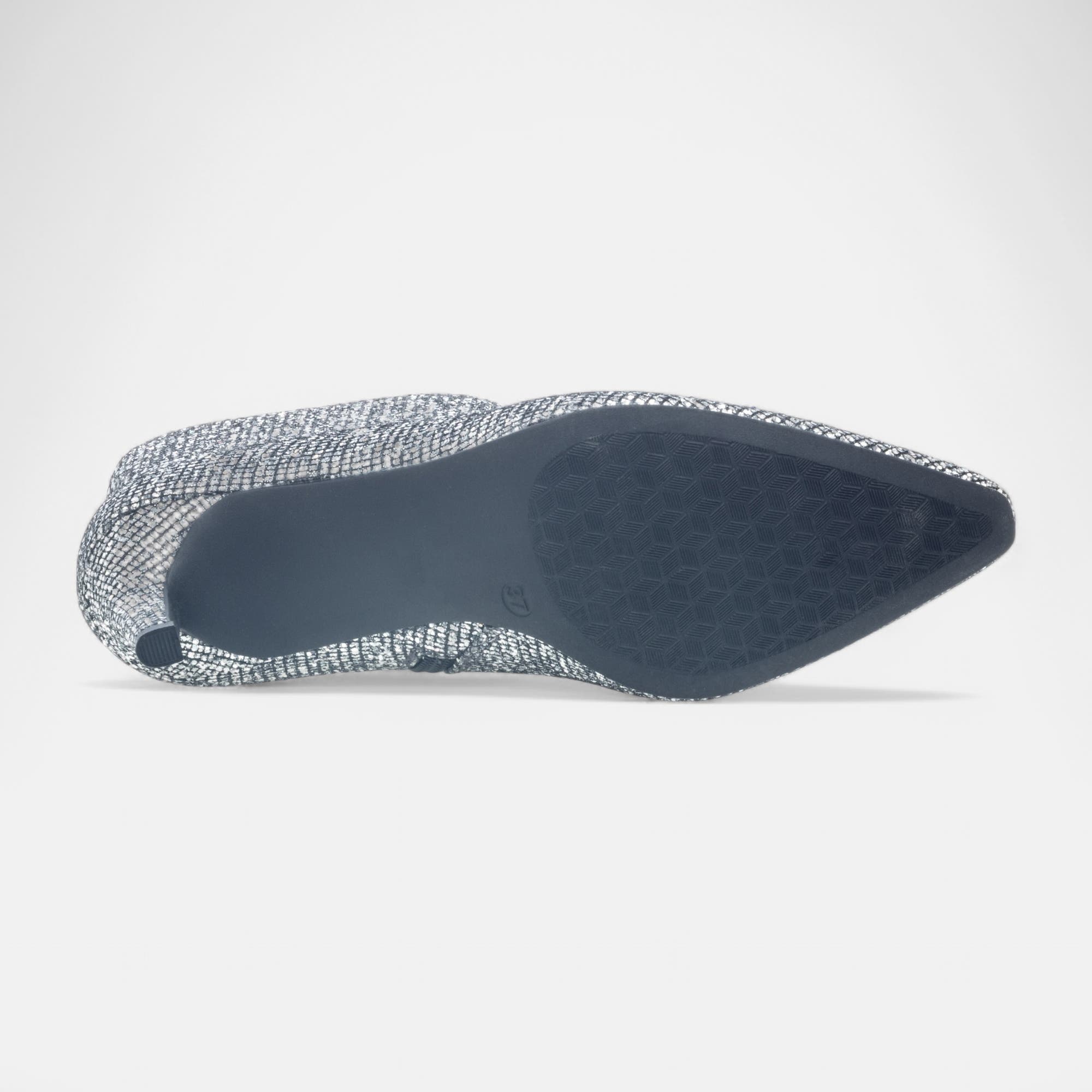 Bottines à talon Femme argent