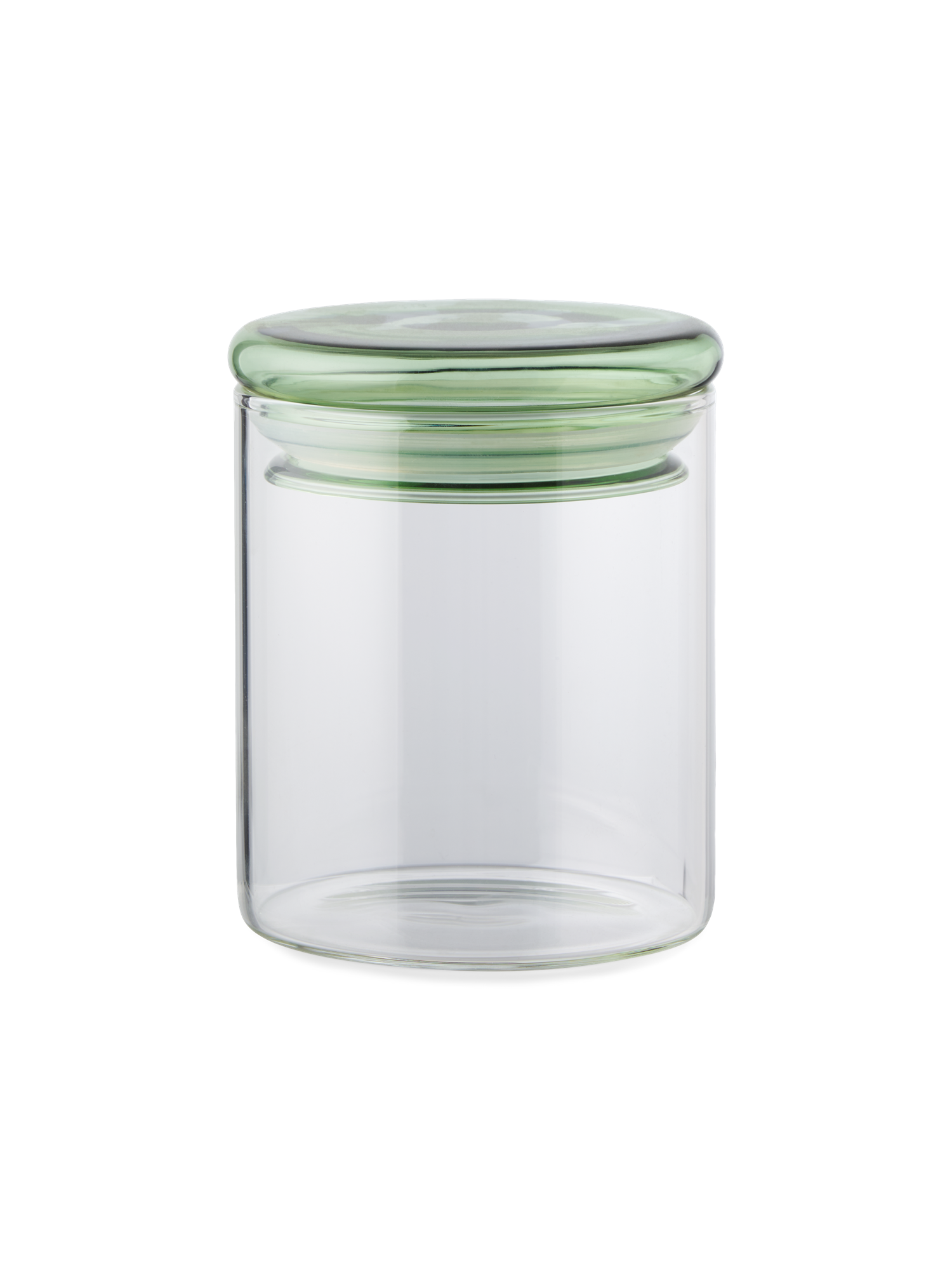 Krukke med låg | Glas. 425 ml. | Green