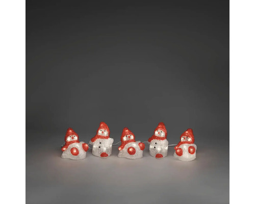 Konstsmide LED lichtfiguur sneeuwpop warm wit
