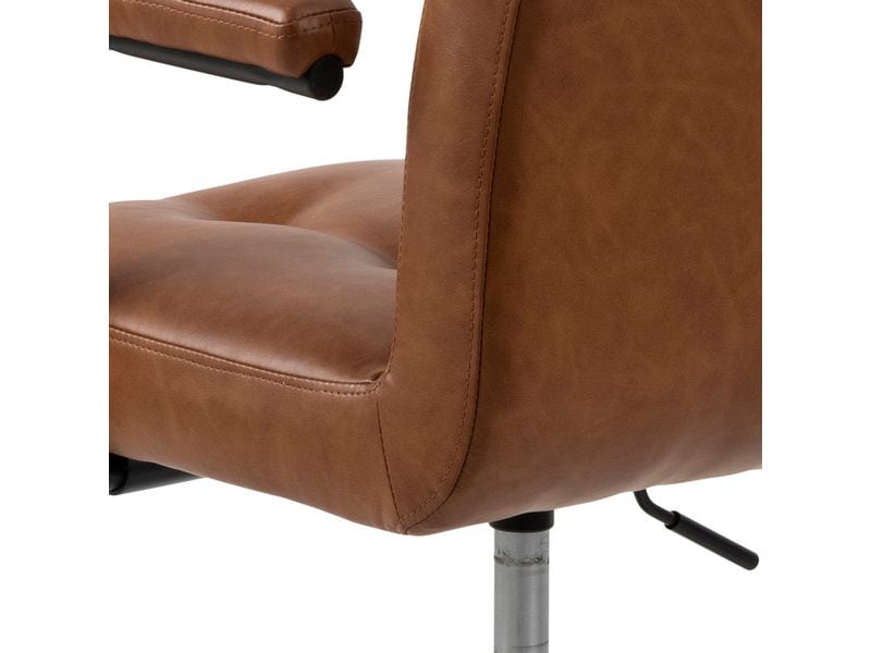 AC Design Bürostuhl Cosmo, mit Polsterrücken und Armlehnen, Höhenverstellbarer Schreibtischstuhl