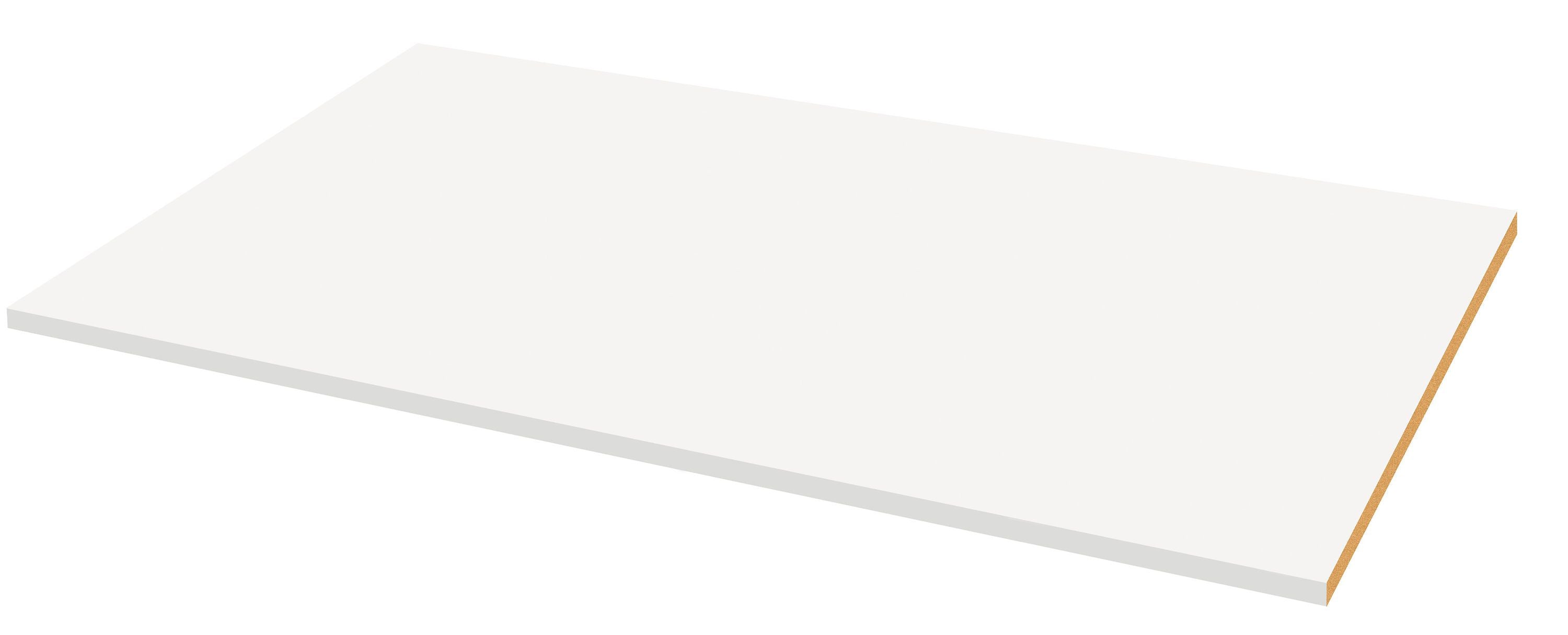 MODUL Tablar - Weiss / B: 98.5 cm x T: 53.0 cm x H: 1.6 cm