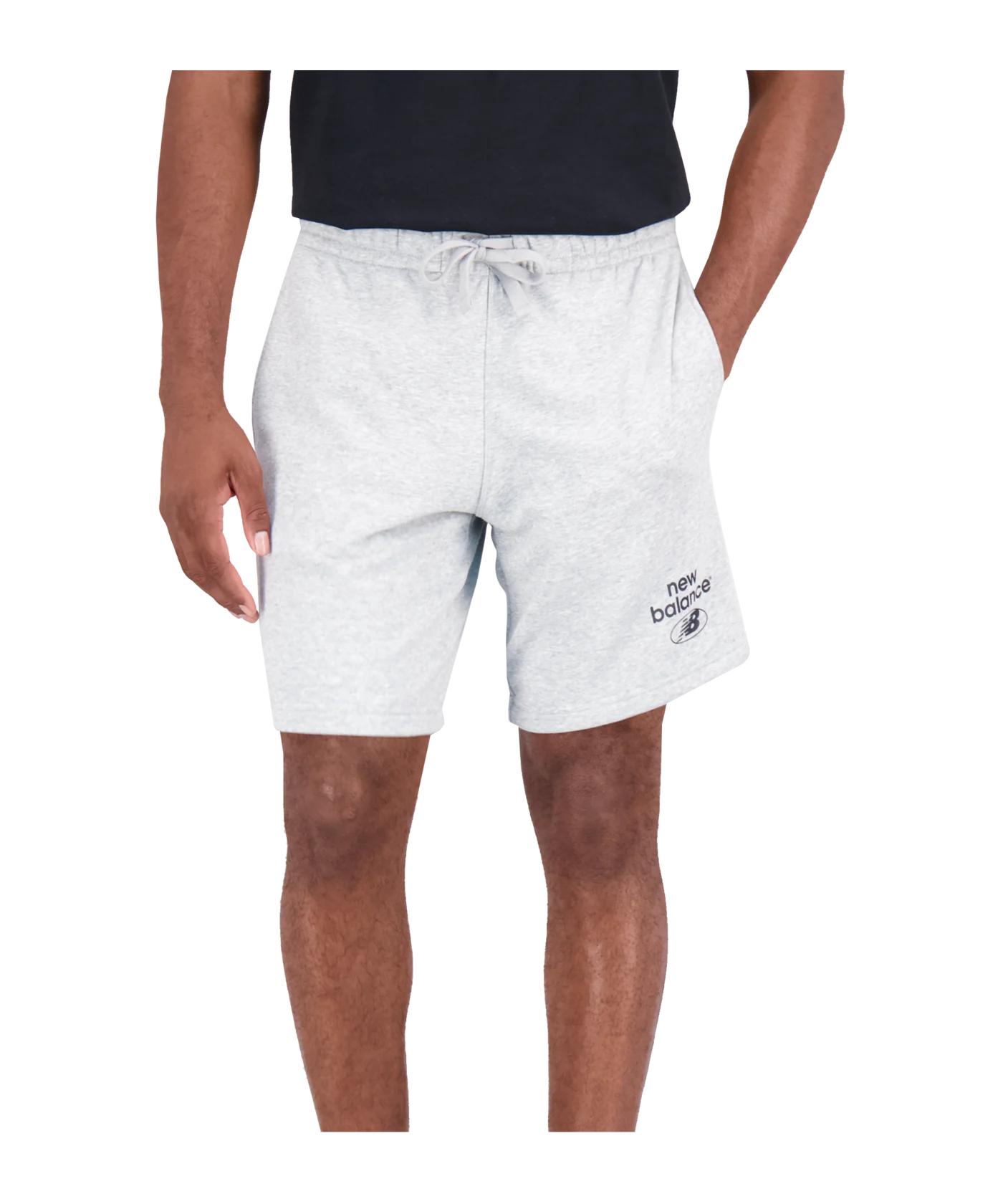 New Balance Essentials Reimagined Short Grau FAG