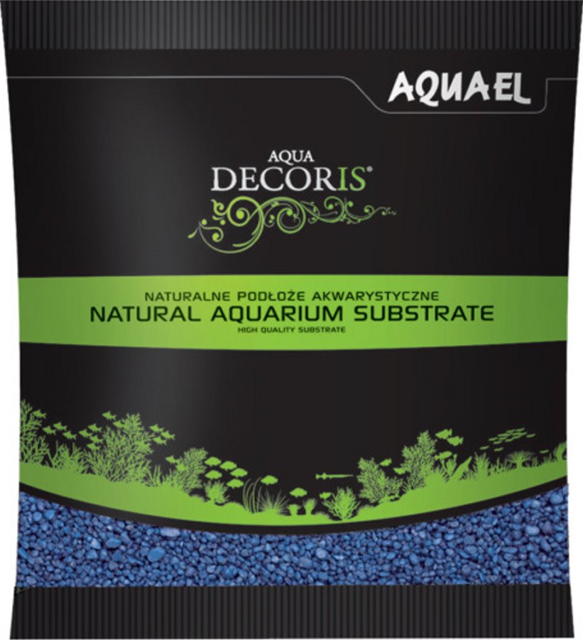 Aquael AQUA DECORIS QUARZO COLORIDO AZUL