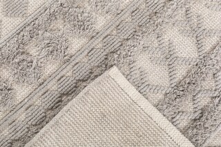 Teppich Kelim Stockholm 130 x 190 cm Grau/Blau