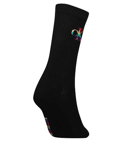 Calvin Klein Socken - Rib - Stolz - Schwarz m. Logo