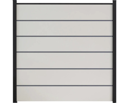 Hoofdelement GroJa BasicLine Premium insteeksysteem zonder palen 180 x 180 cm wit