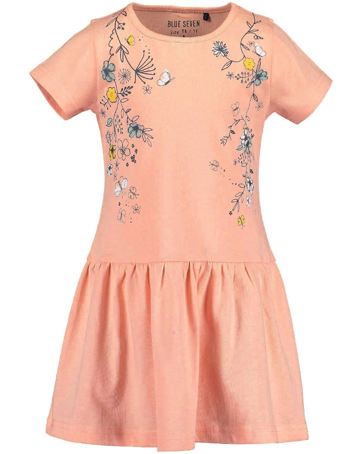 Shirtkleid SECRET GARDEN in apricot