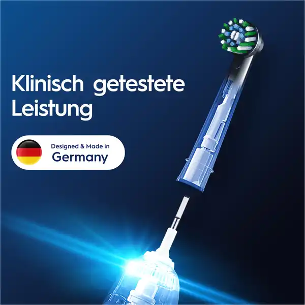Aufsteckbürsten Pro CrossAction Schwarz