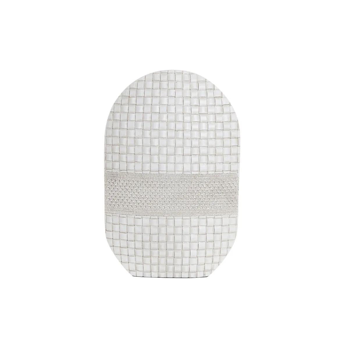 DKD Home Decor Vase Blanc Résine Moderne