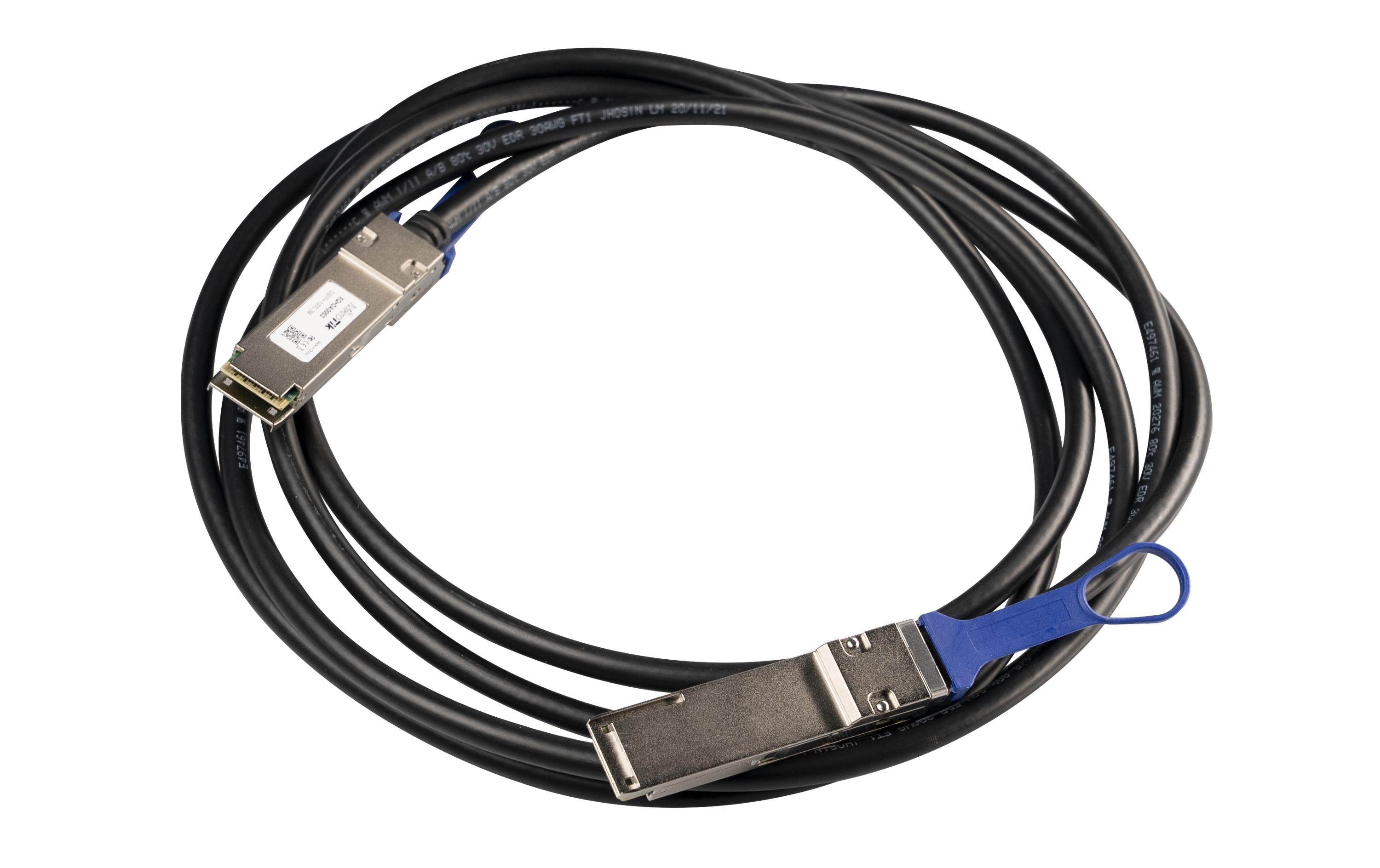 Direct Attach Kabel XQ+DA0003 QSFP28/QSFP28 3 m100 Gbps QSFP28-DirektanschlussKabel, 3m
