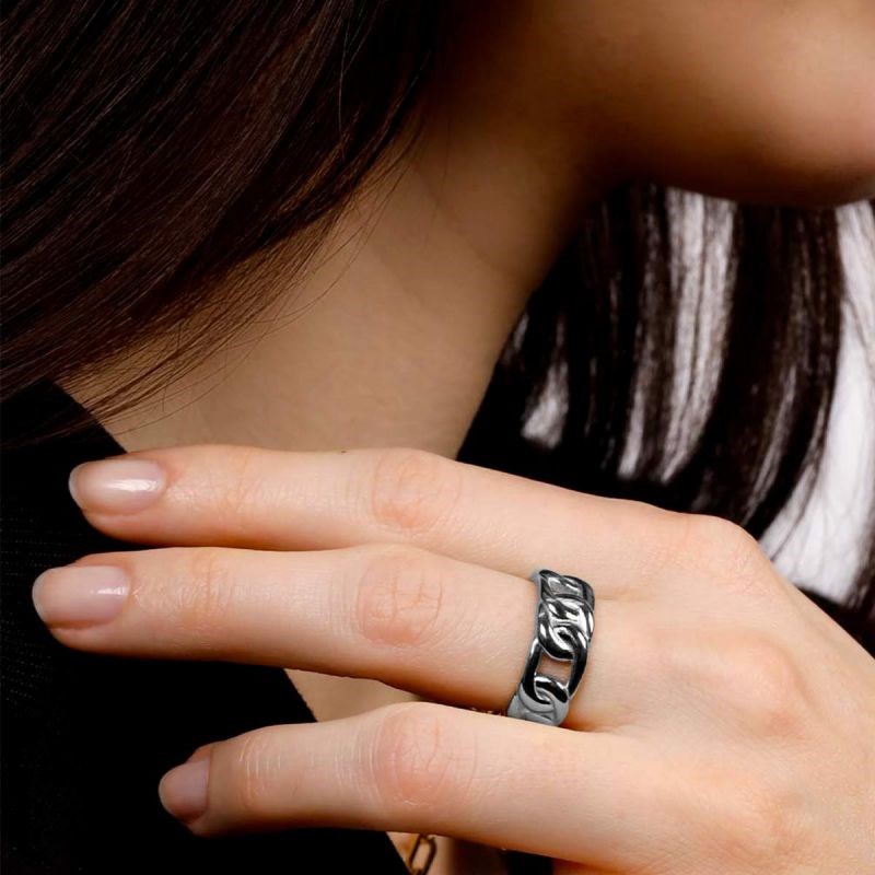 Bague chaîne Pierre Lannier 