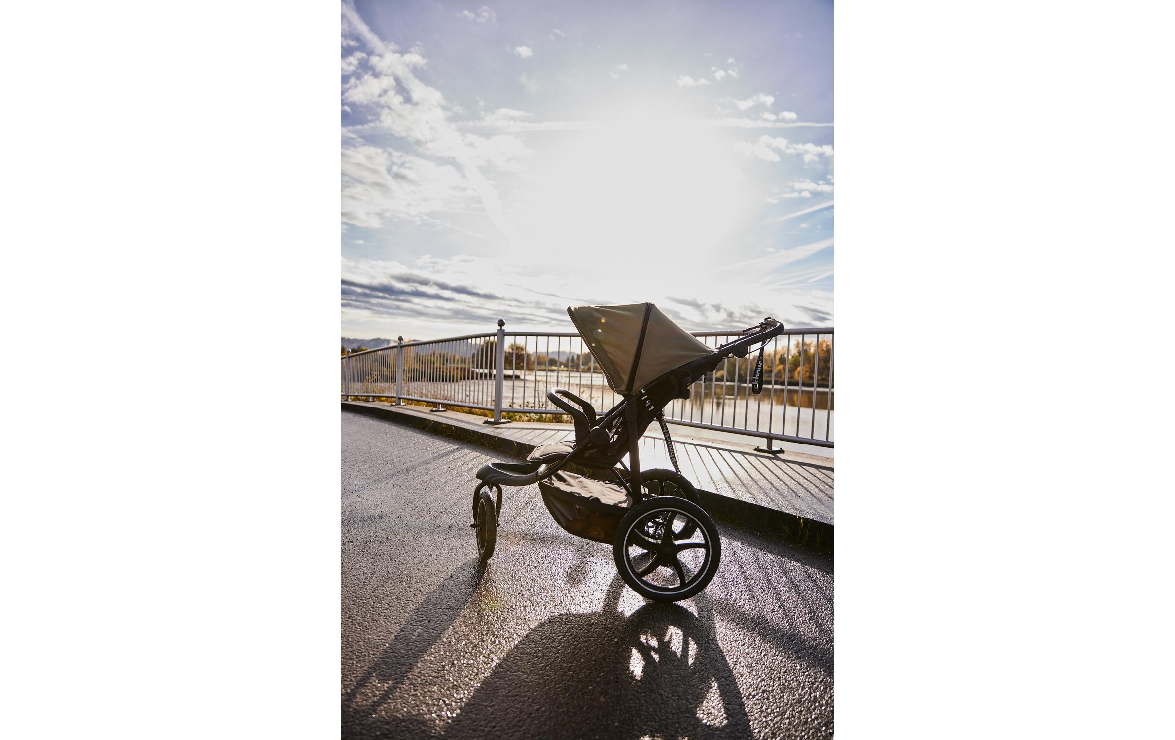 Buggy Runner 3 Olive<br>Robuster Kinderwagen für fast jedes Gelände