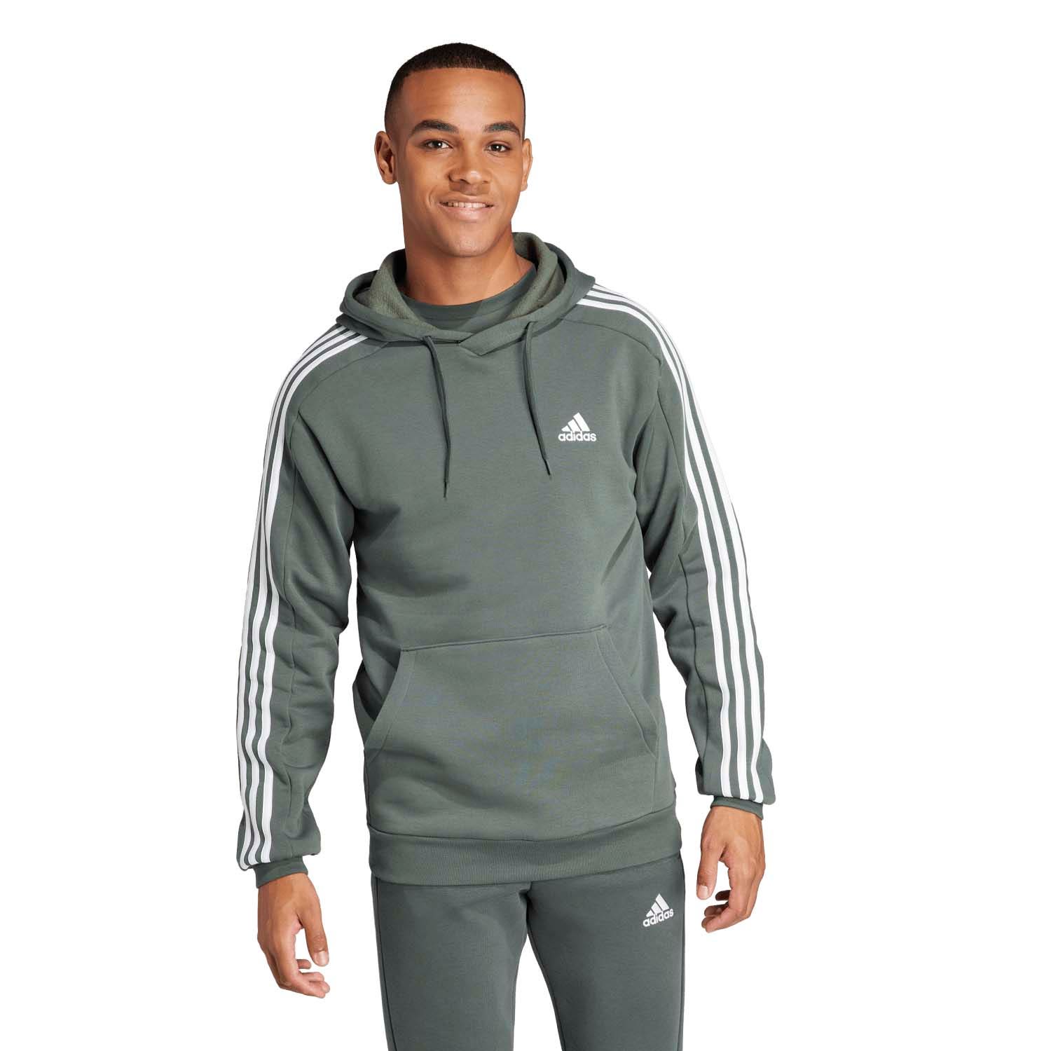 adidas  Essentials Fleece 3-Stripes Hoodie